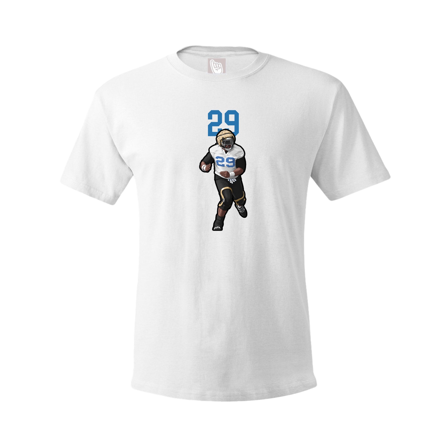 Tee — Number Top in White