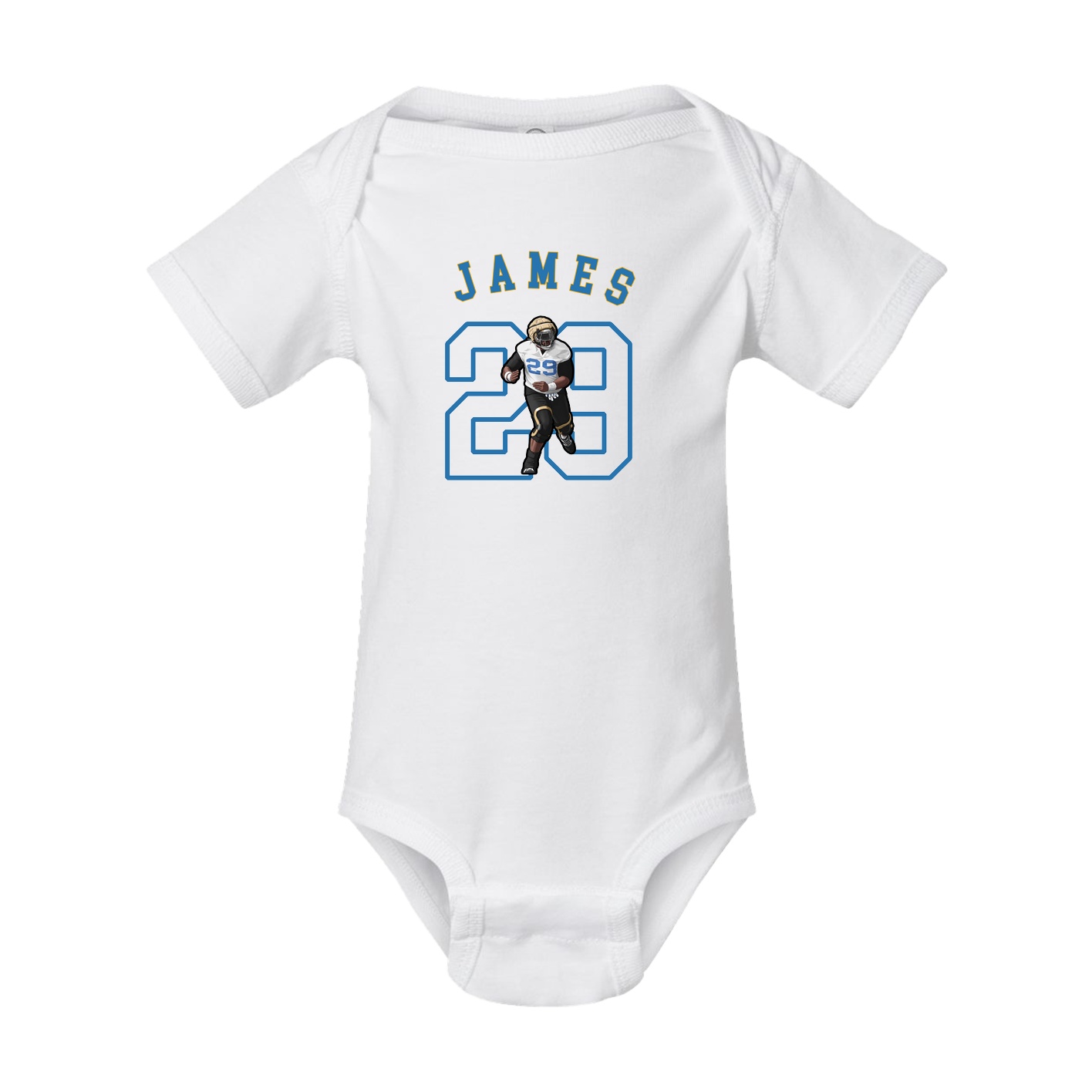 Baby Onesie — Shirsey Arch in White