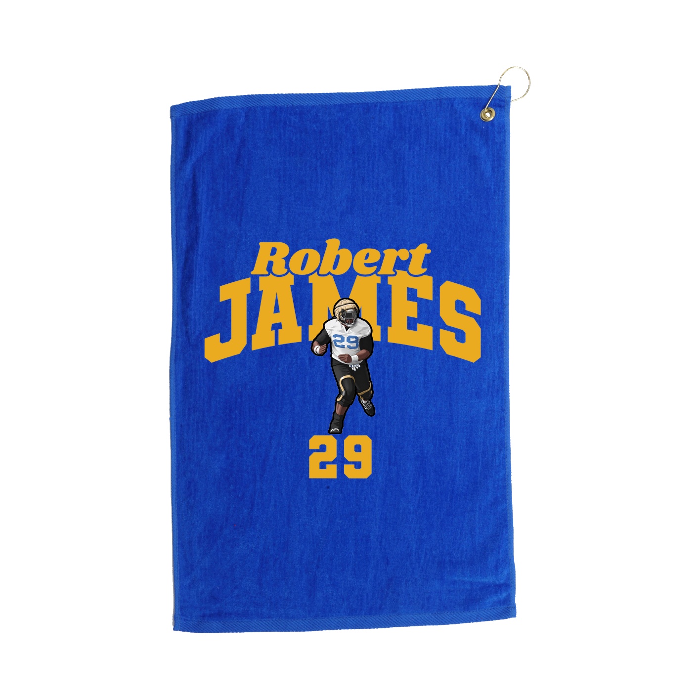 Golf Towel — Signature Arch in Royal