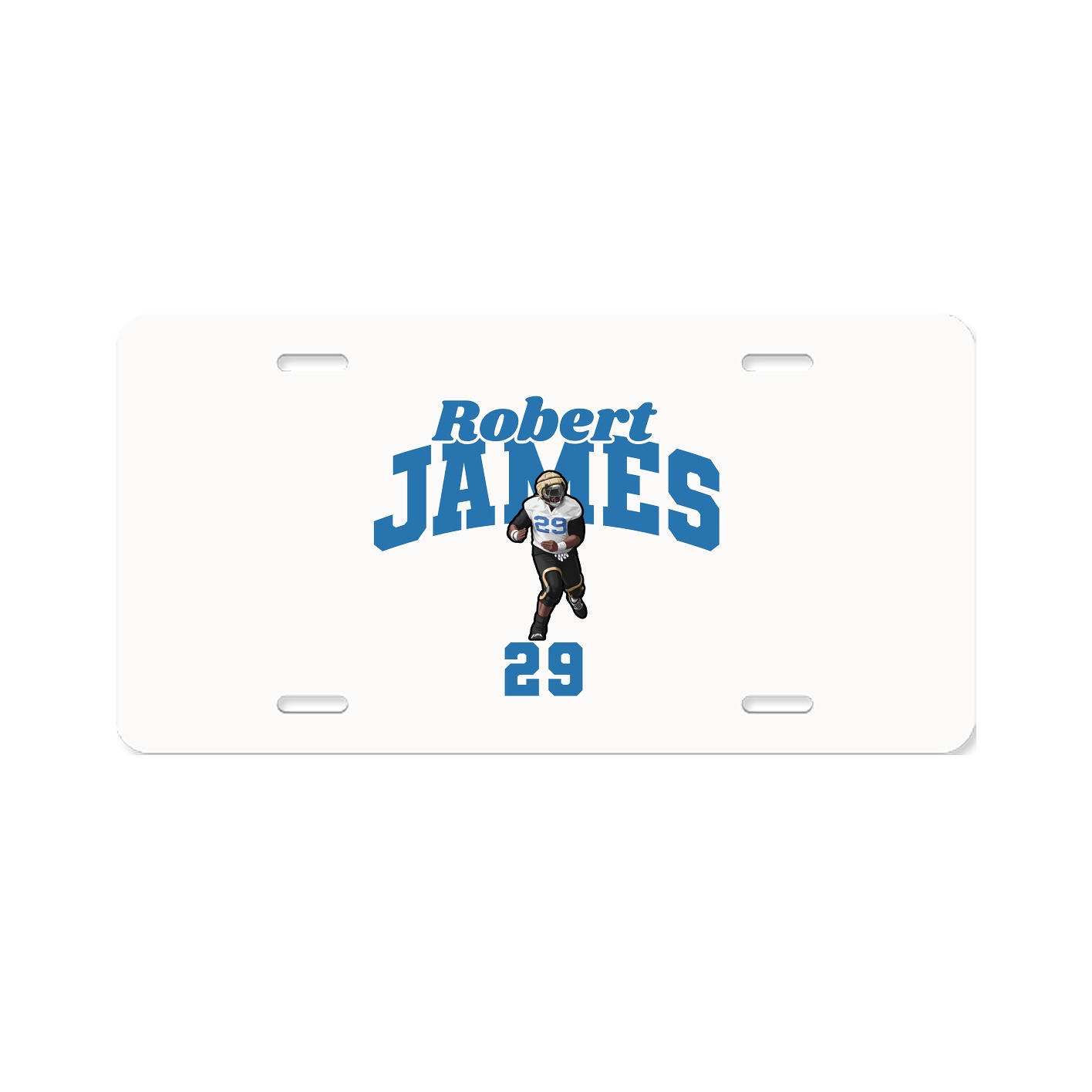 License Plate — Signature Arch in Classic