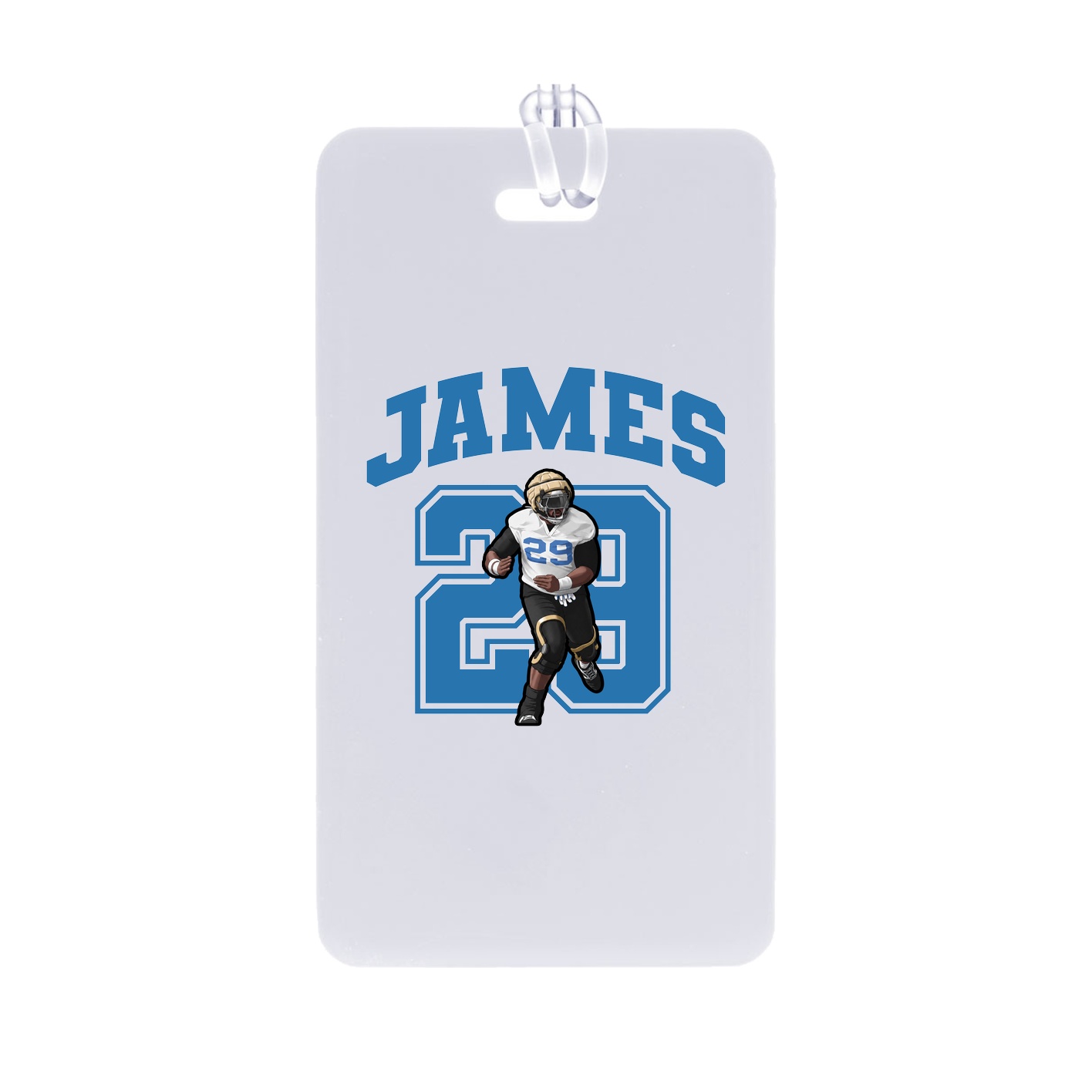 Bag Tag — Number in Classic
