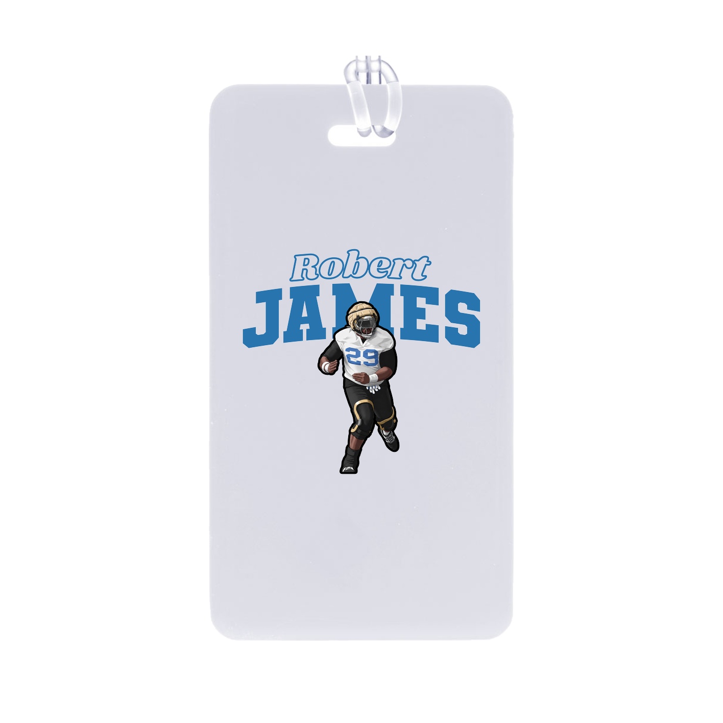Bag Tag — Name Arch in Classic