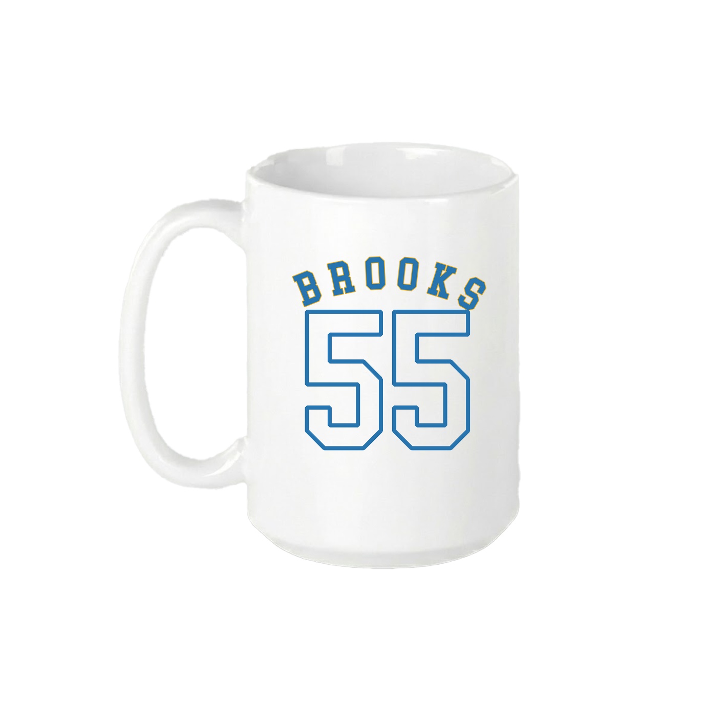 15oz Coffee Mug — Shirsey Arch in White