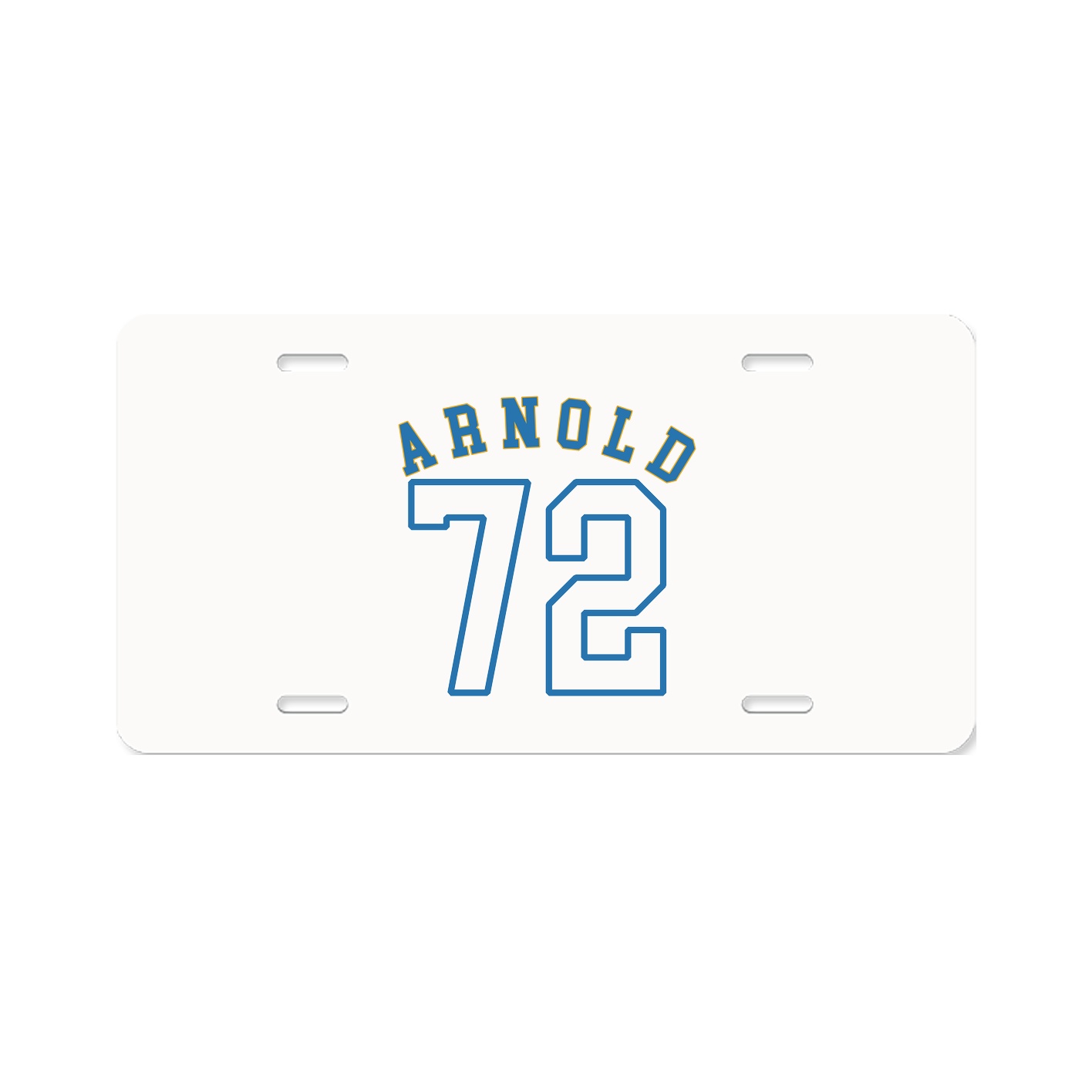 License Plate — Shirsey Arch in Classic