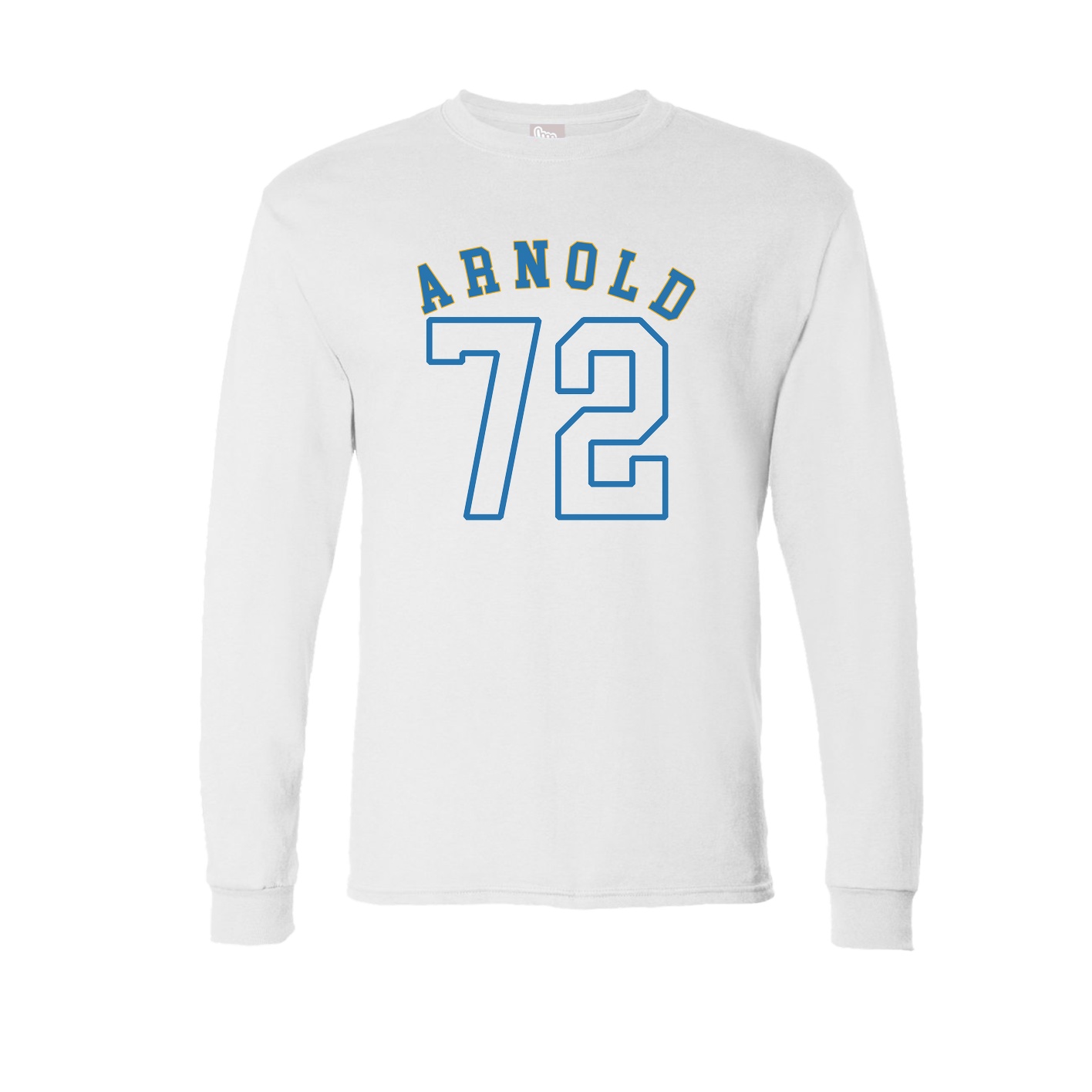 Long Sleeve Tee — Shirsey Arch in White