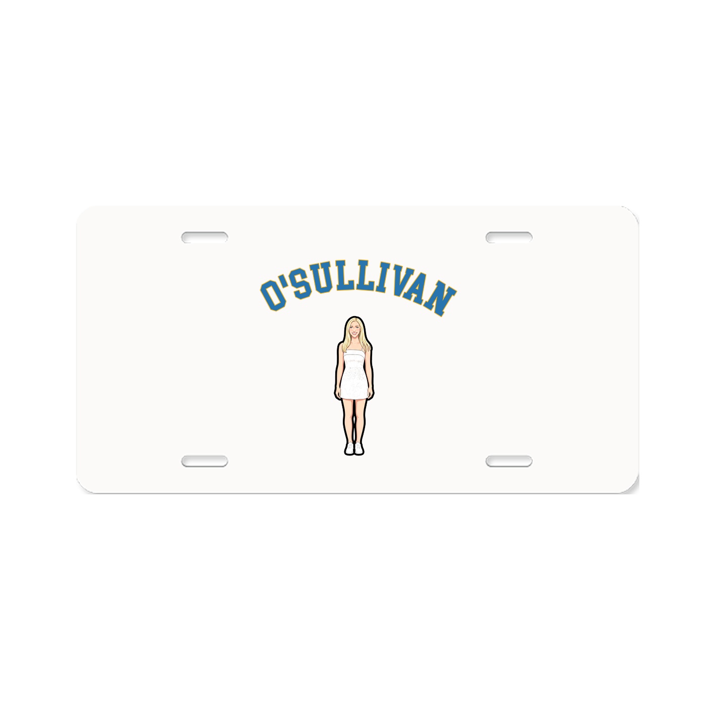 License Plate — Shirsey Arch in Classic