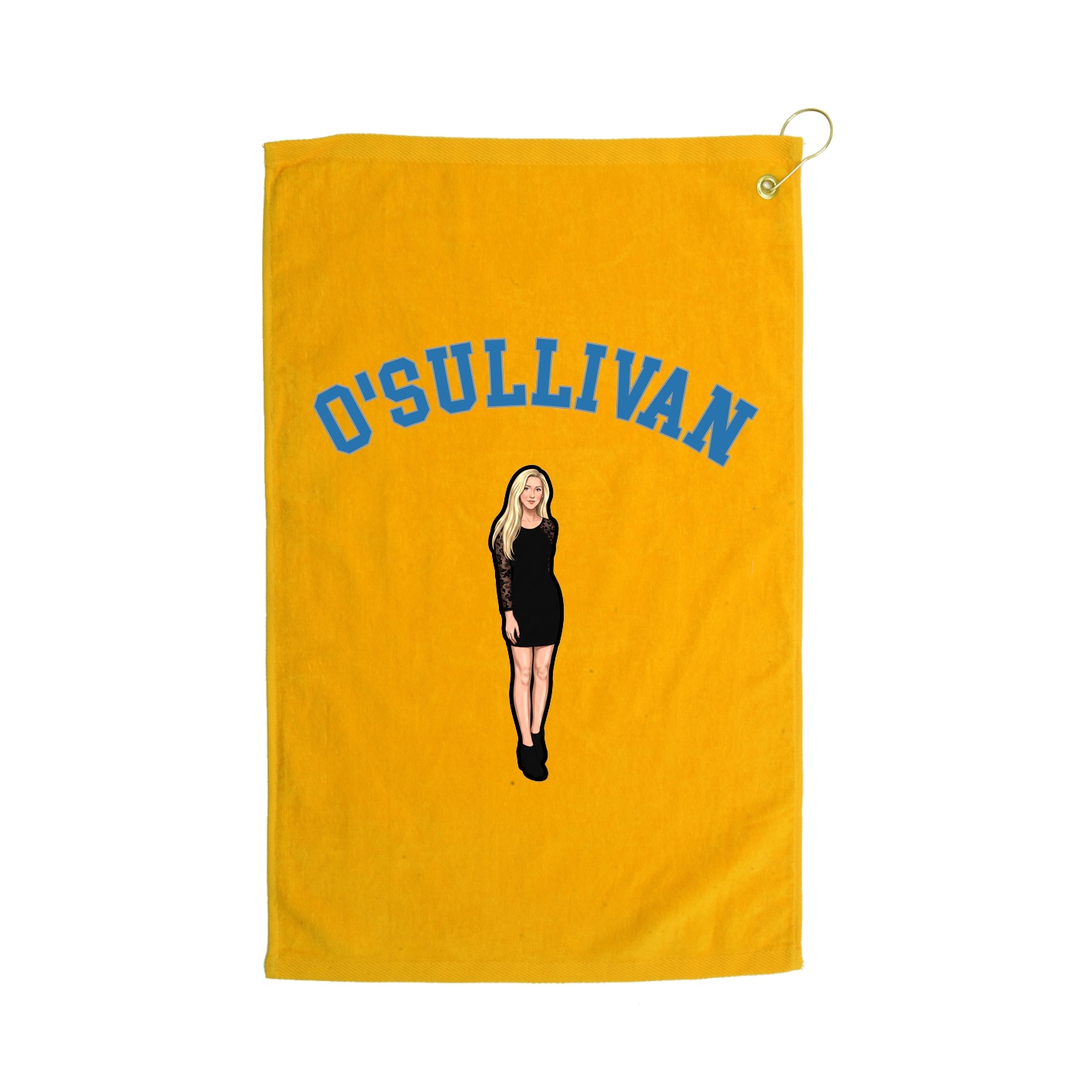 Golf Towel — Shirsey Arch in Gold