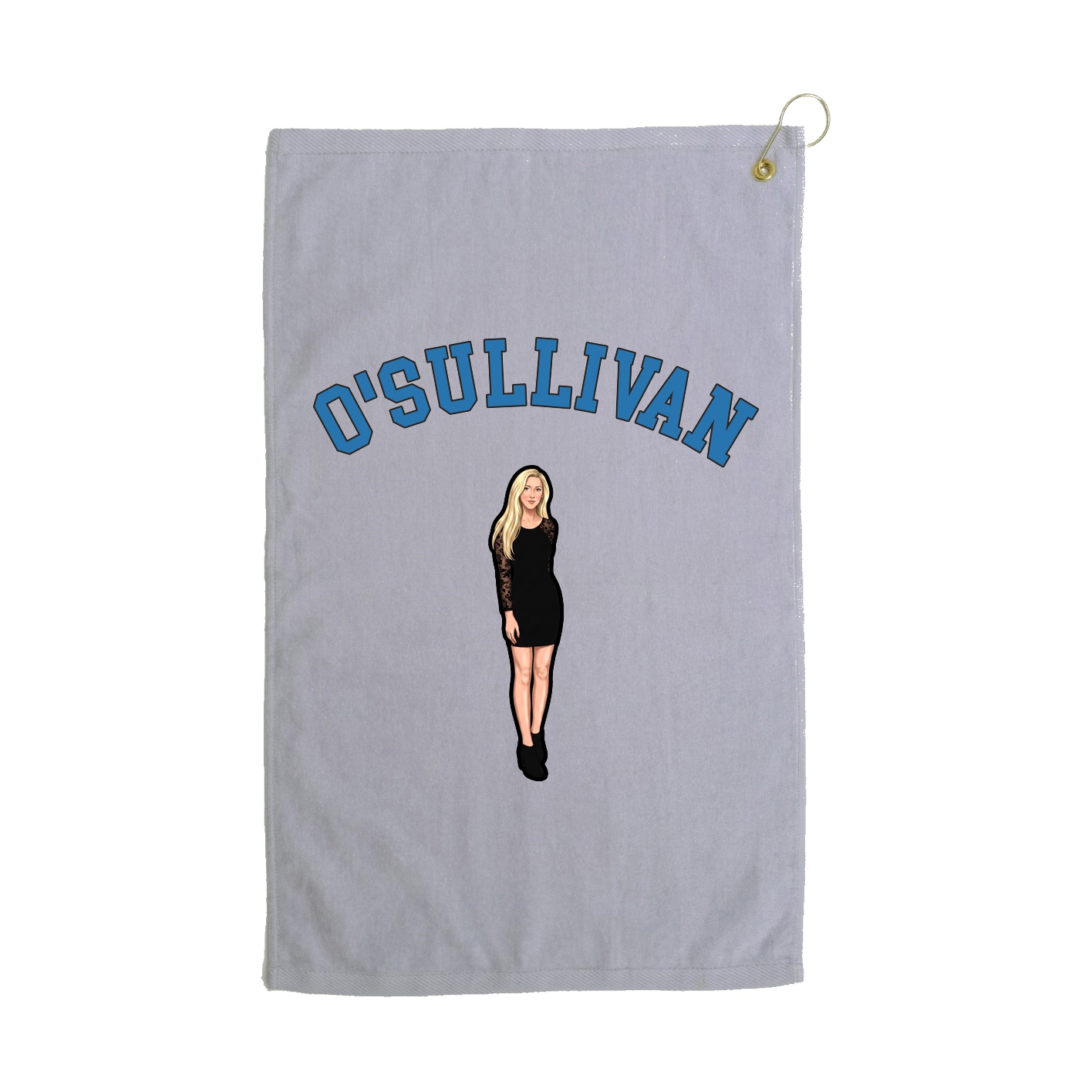 Golf Towel — Shirsey Arch in Grey