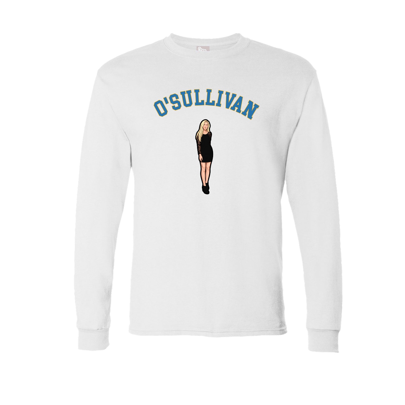 Long Sleeve Tee — Shirsey Arch in White