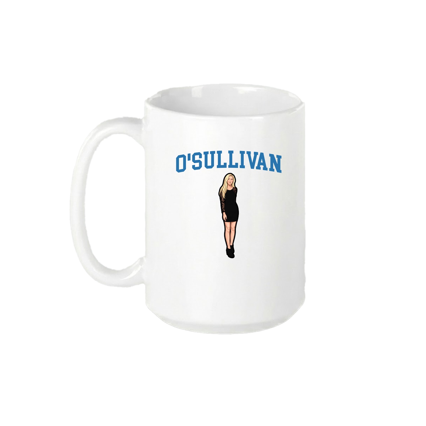 15oz Coffee Mug — Shirsey in White
