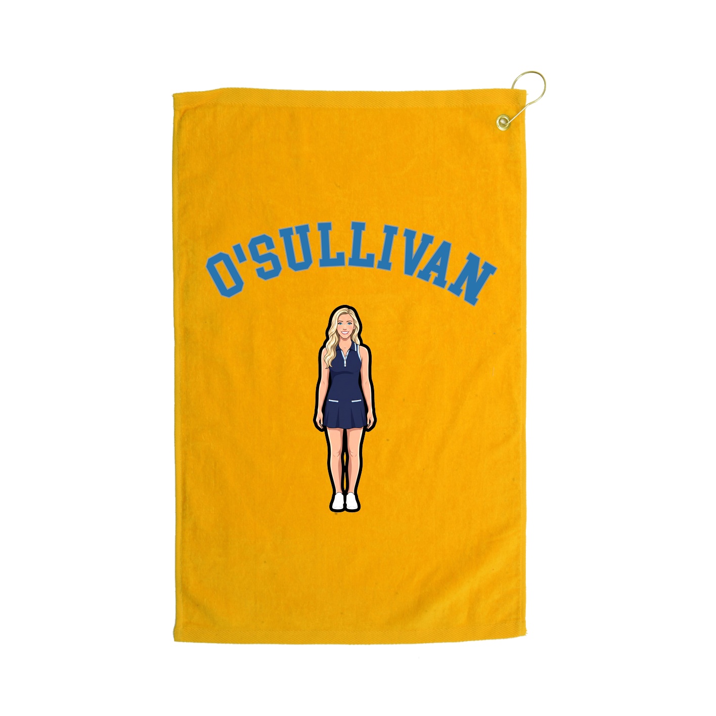 Golf Towel — Shirsey Arch in Gold