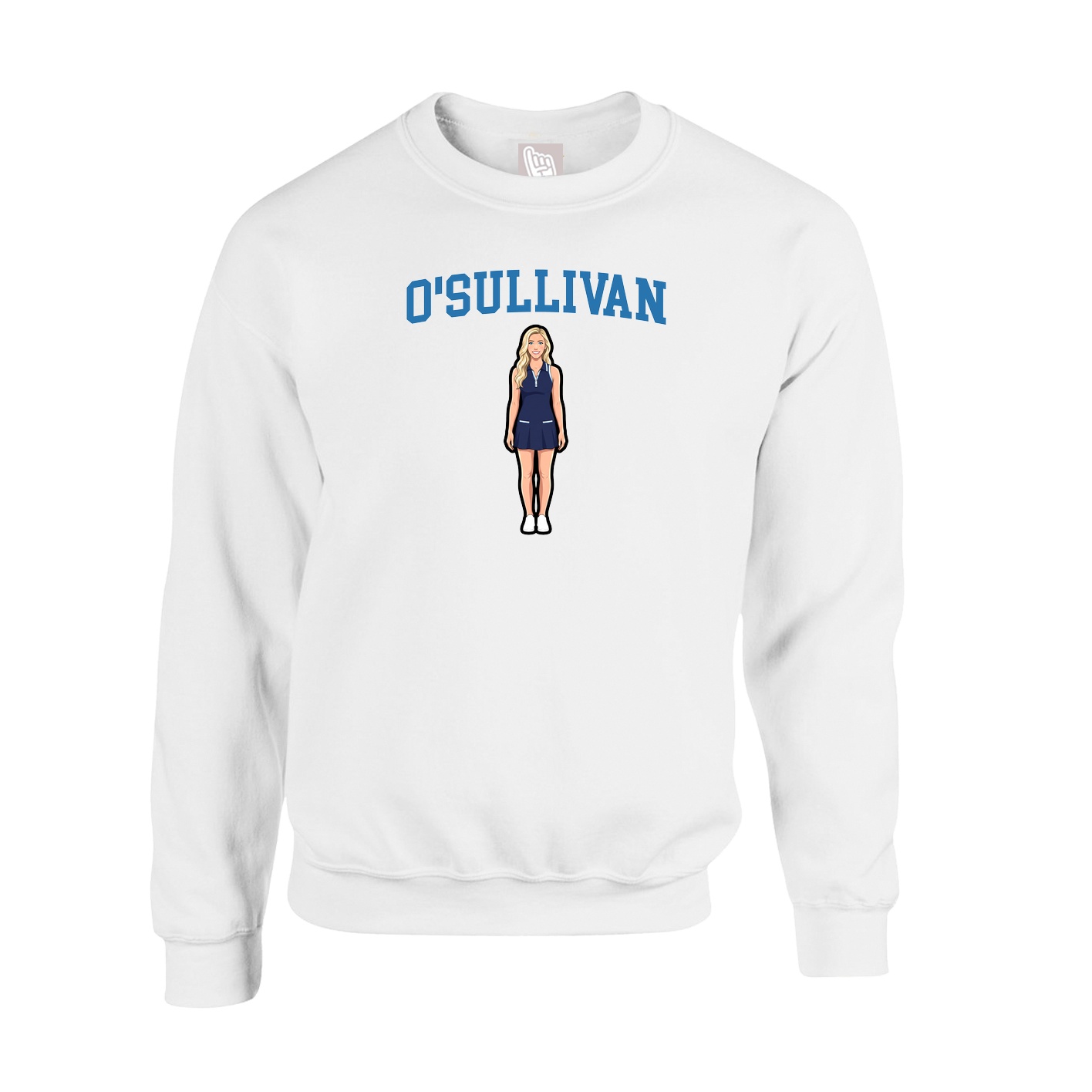 Fleece Crew — Shirsey in White