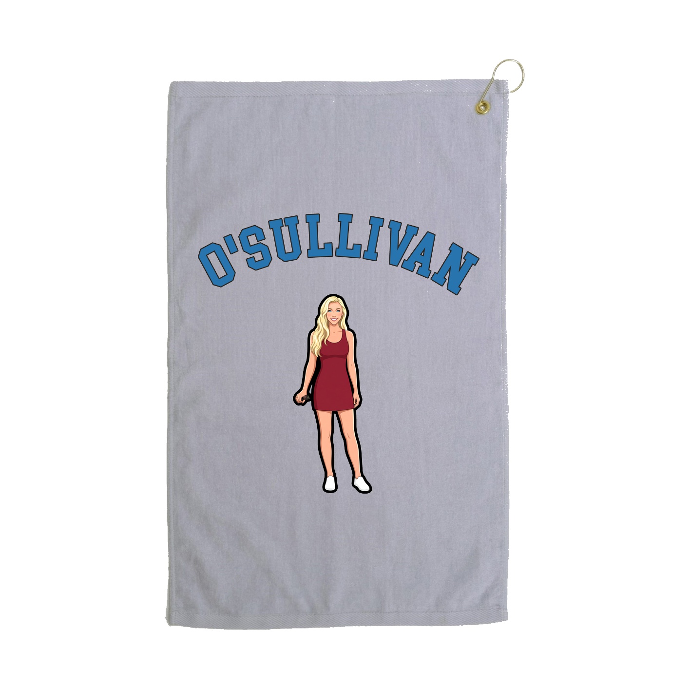 Golf Towel — Shirsey Arch in Grey