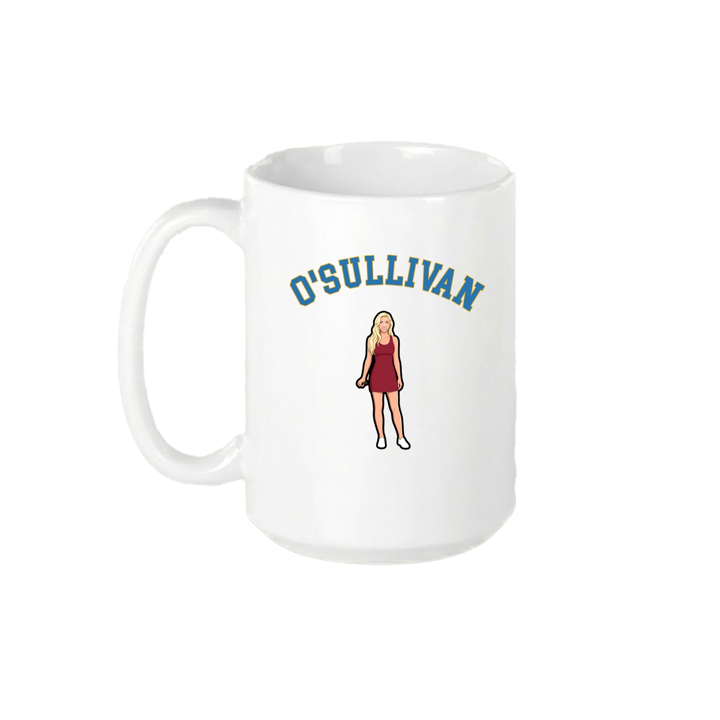 15oz Coffee Mug — Shirsey Arch in White