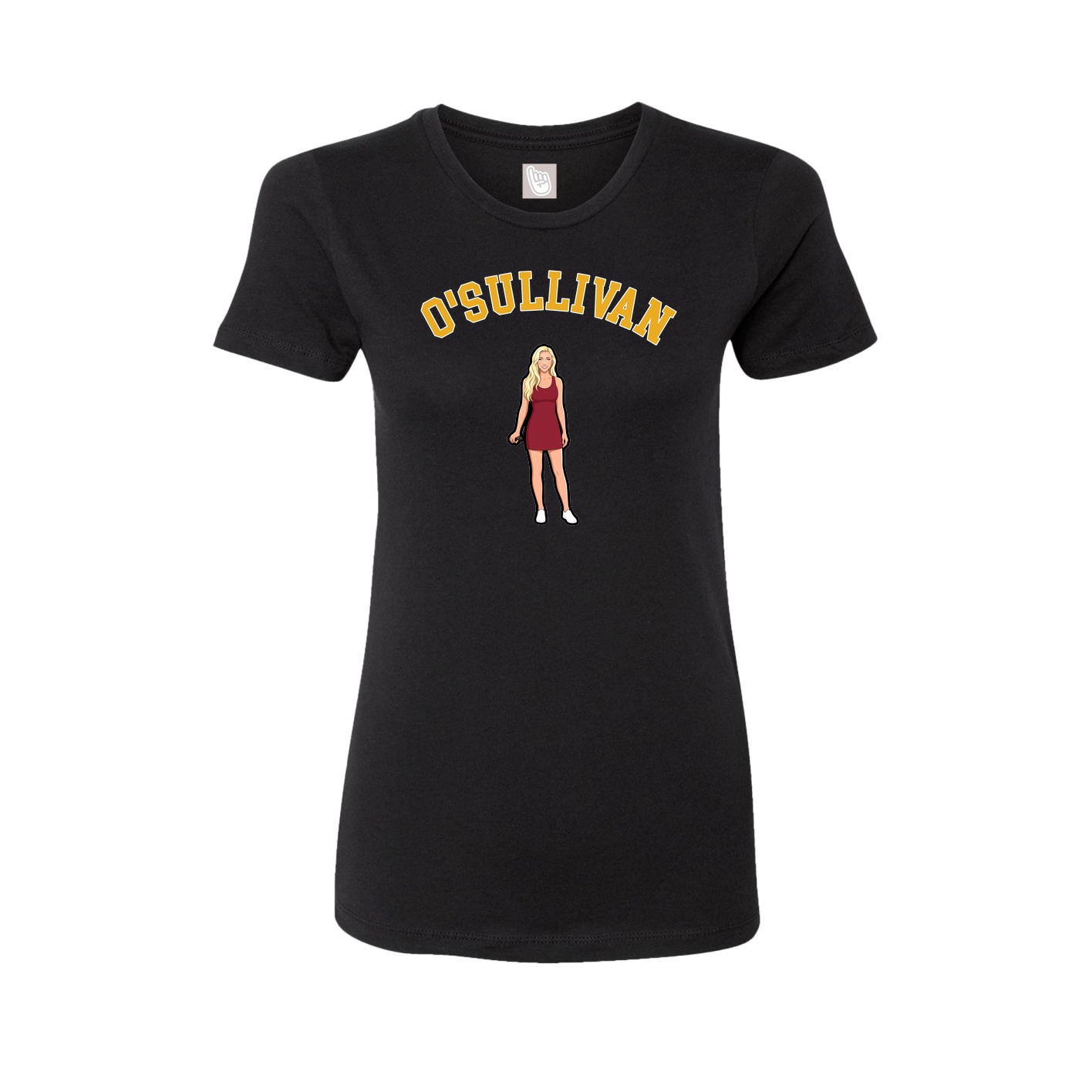 Womens Tee — Shirsey Arch in Black