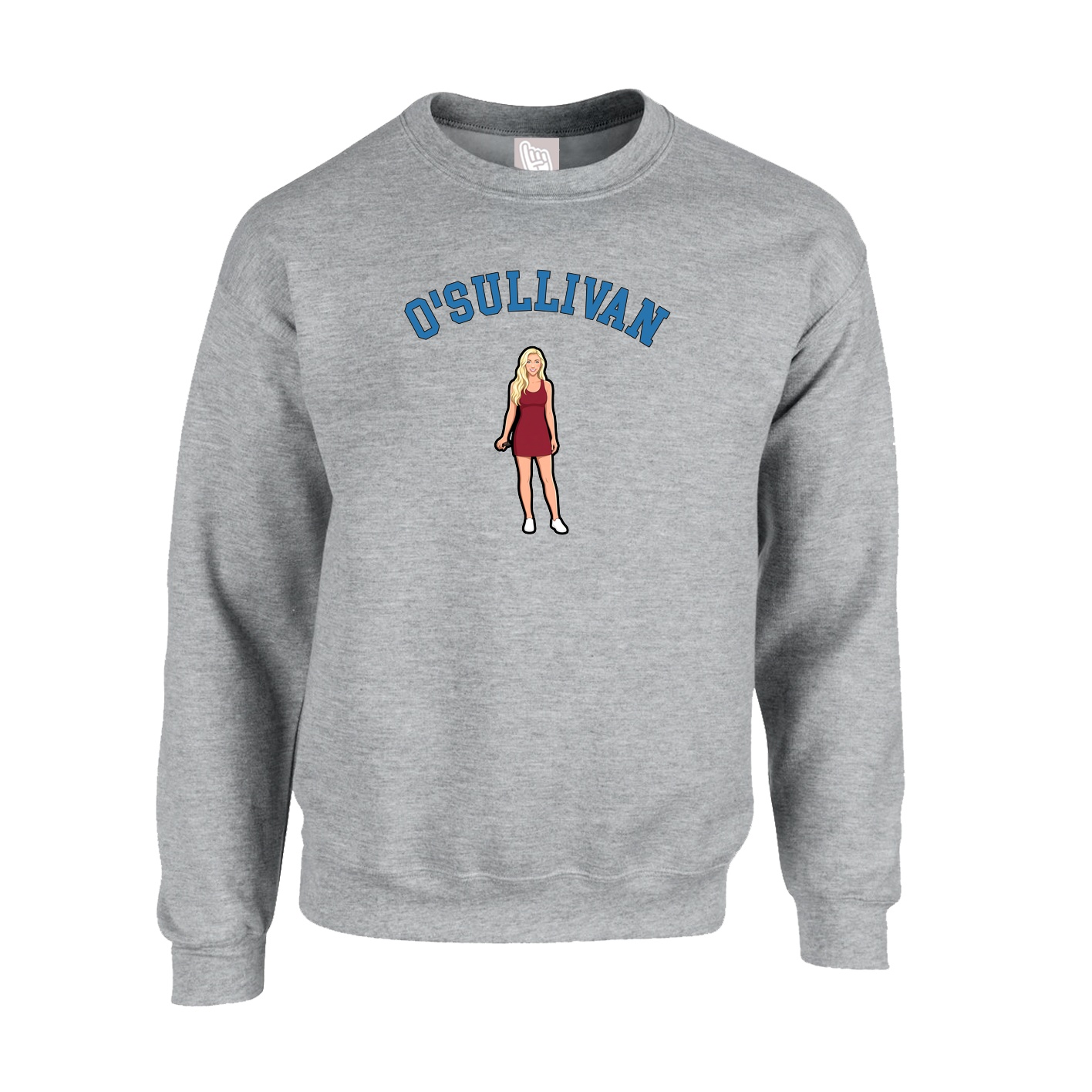 Fleece Crew — Shirsey Arch in Grey