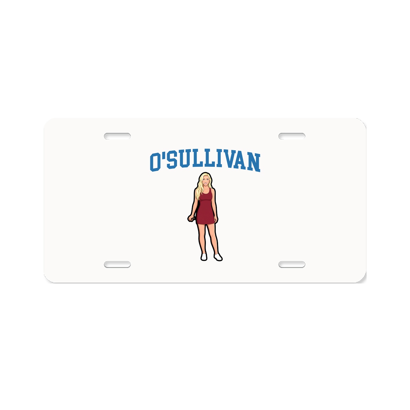 License Plate — Shirsey in Classic