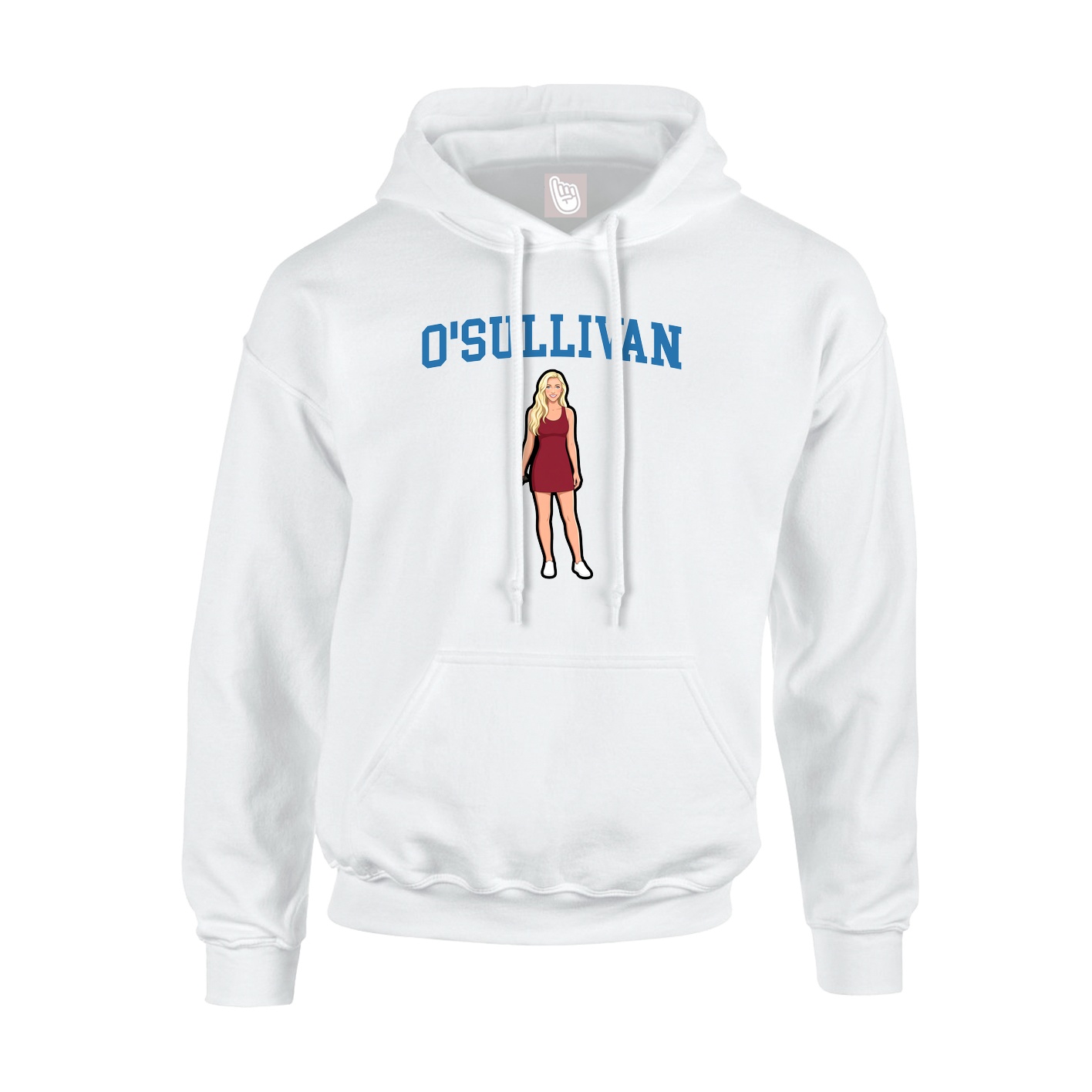 Hoodie — Shirsey in White
