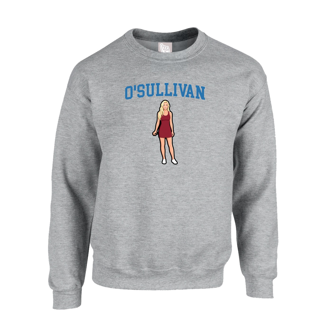 Fleece Crew — Shirsey in Grey