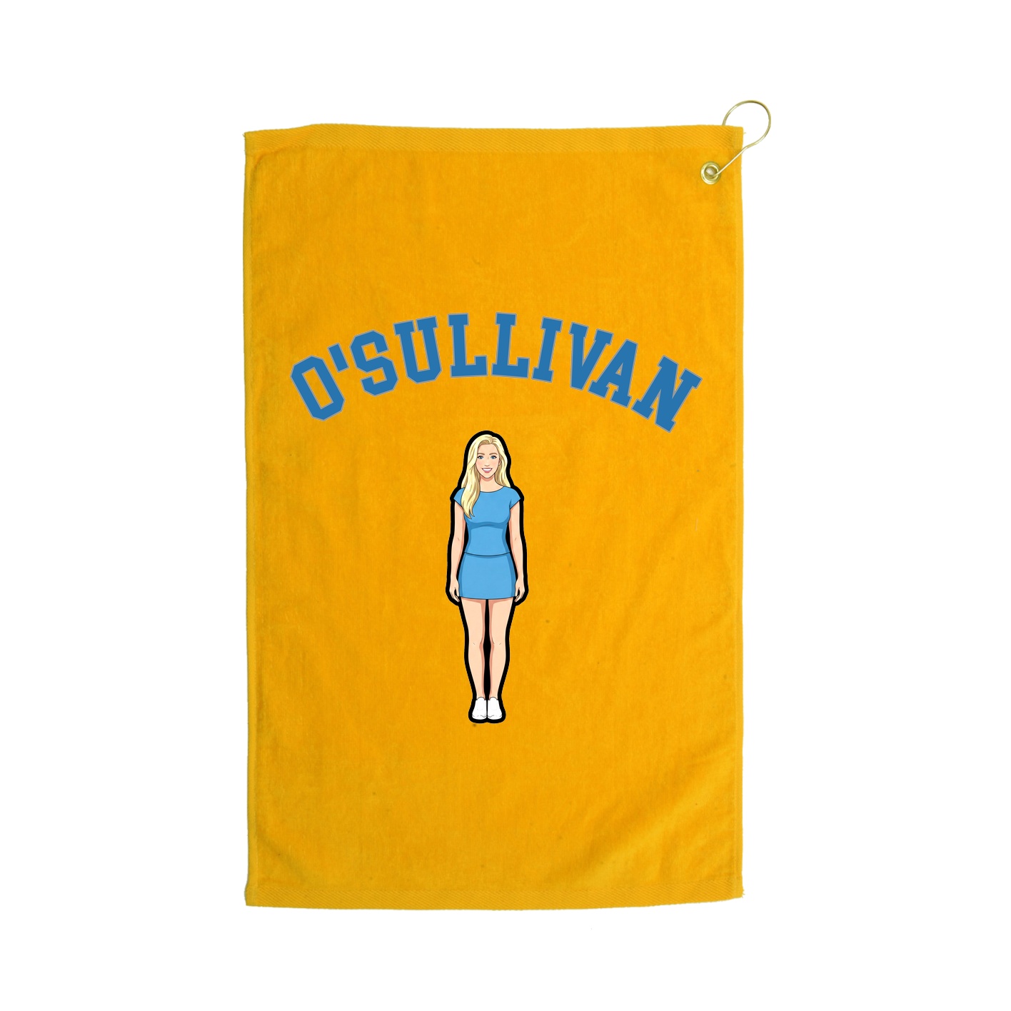 Golf Towel — Shirsey Arch in Gold