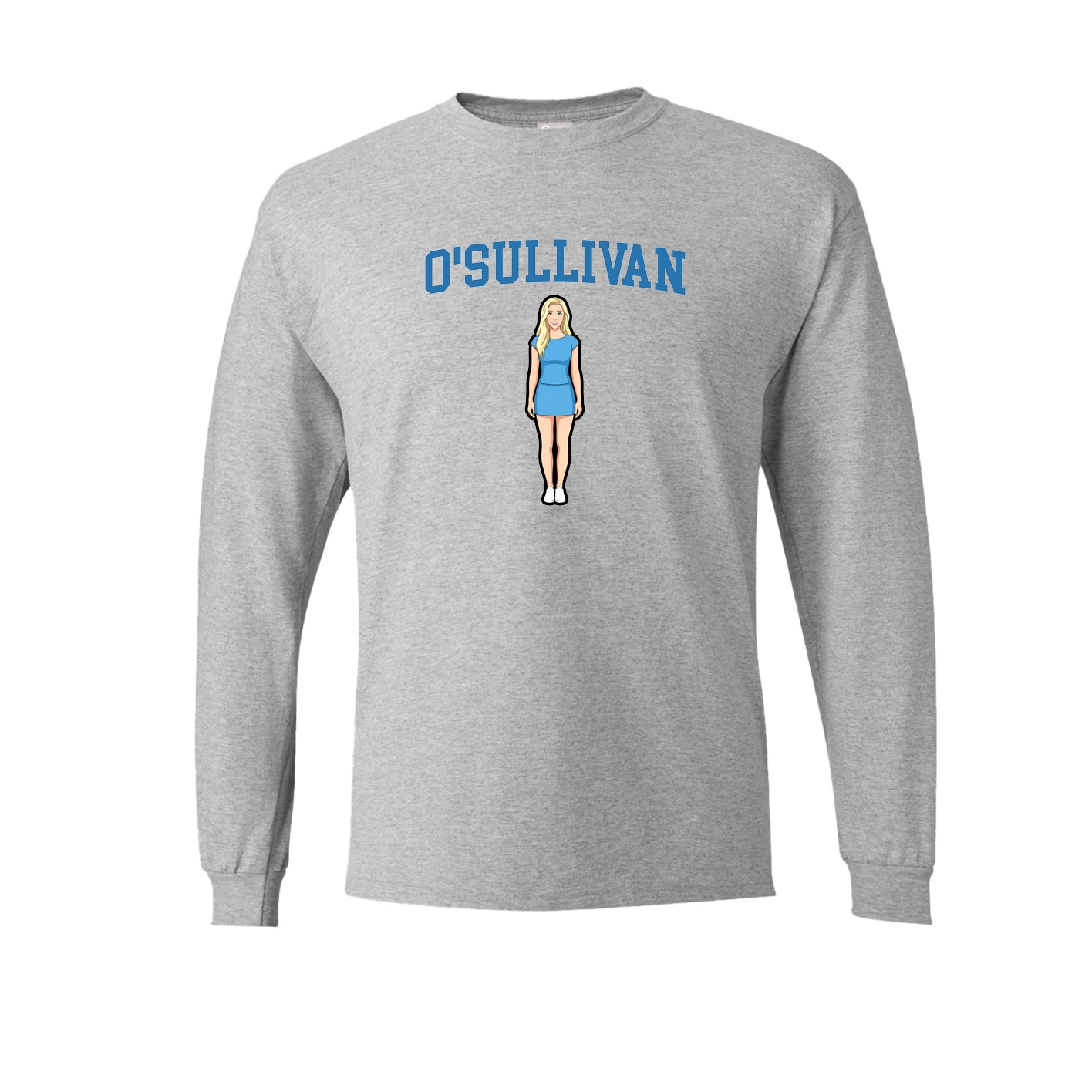 Long Sleeve Tee — Shirsey in Grey