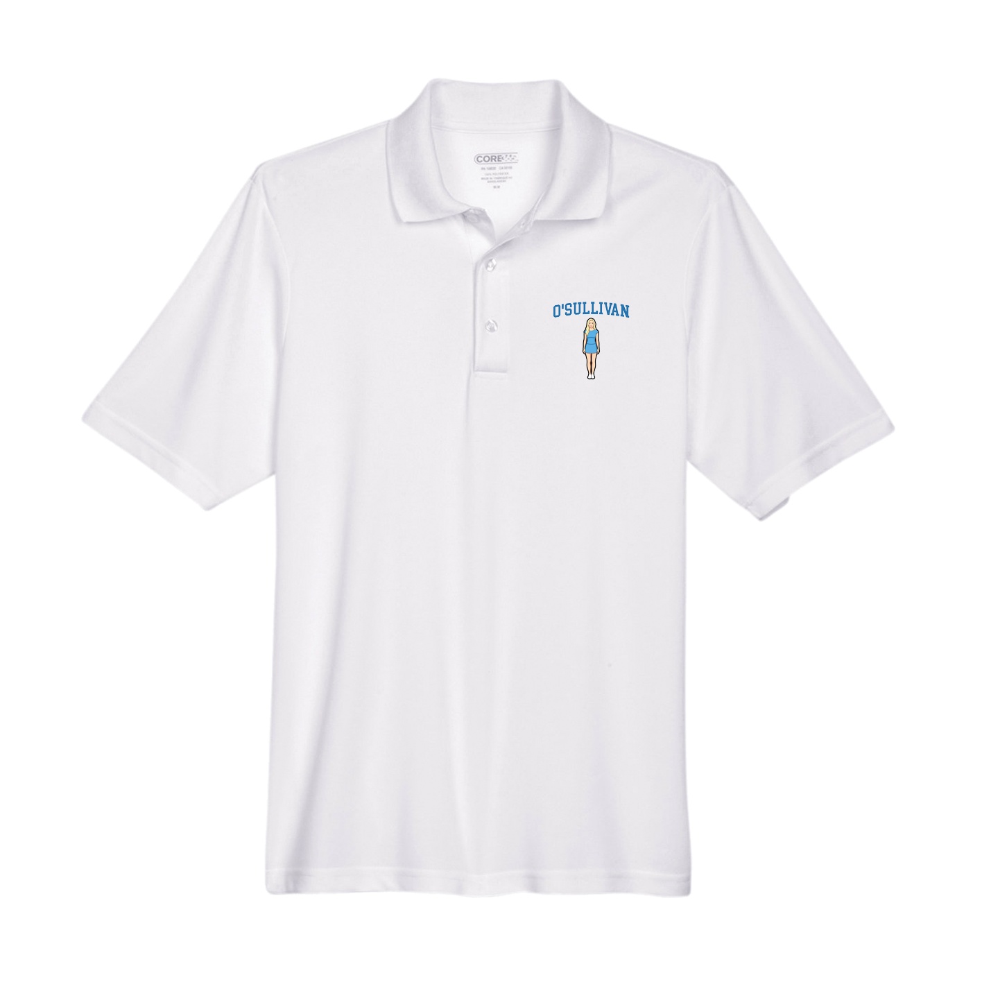 Performance Polo — Shirsey in White