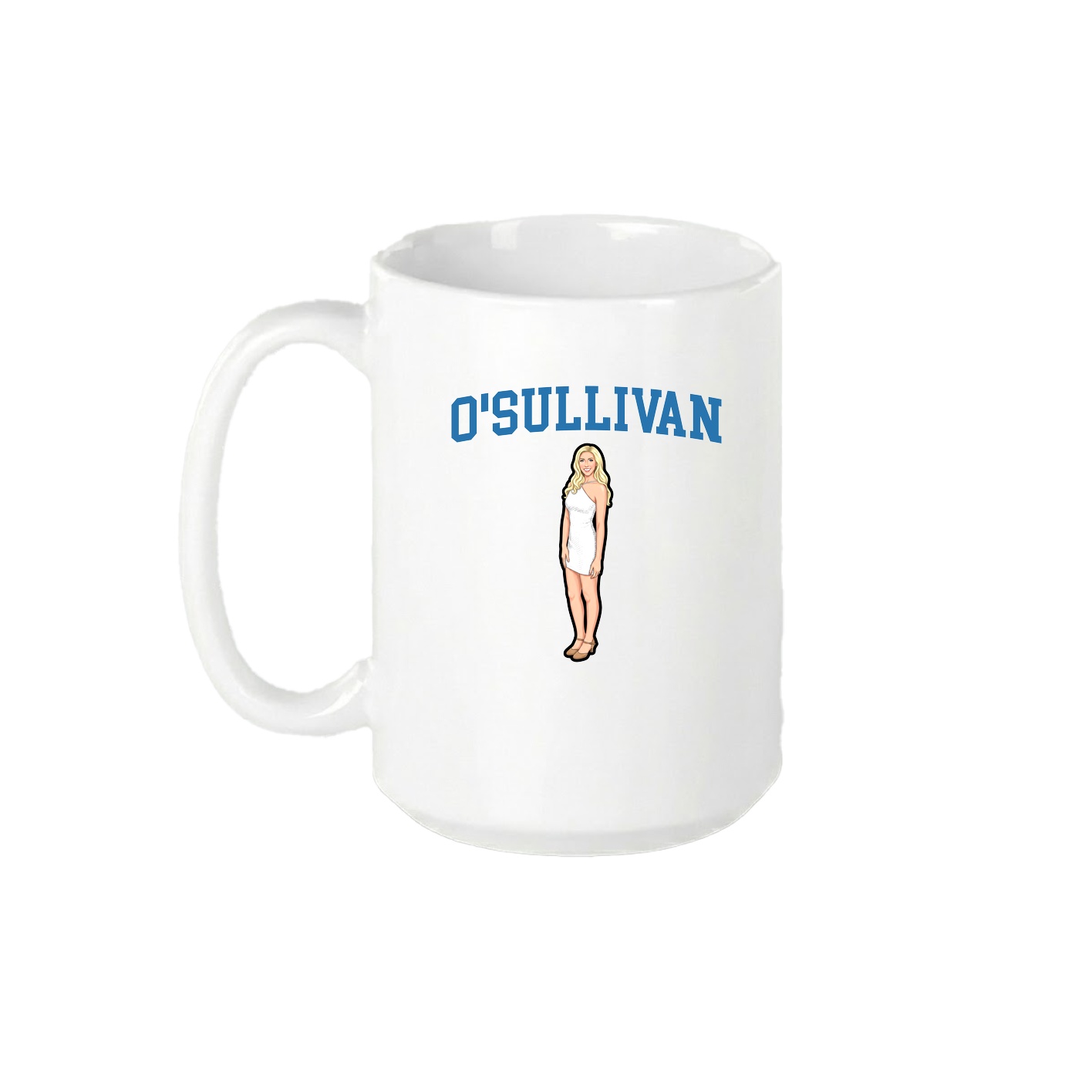 15oz Coffee Mug — Shirsey in White