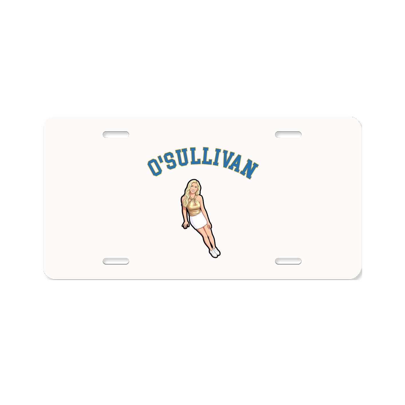 License Plate — Shirsey Arch in Classic