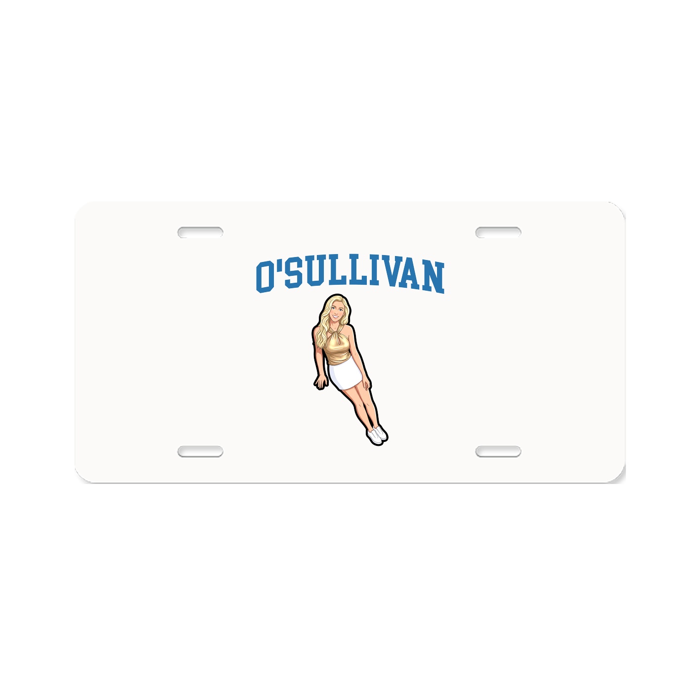 License Plate — Shirsey in Classic
