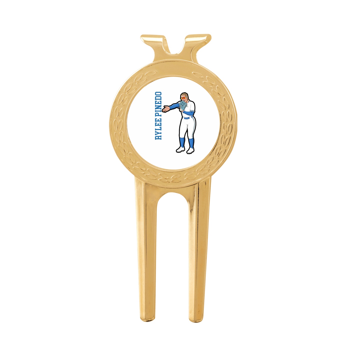 Divot Tool with Ball Marker — Name Vertical in Classic