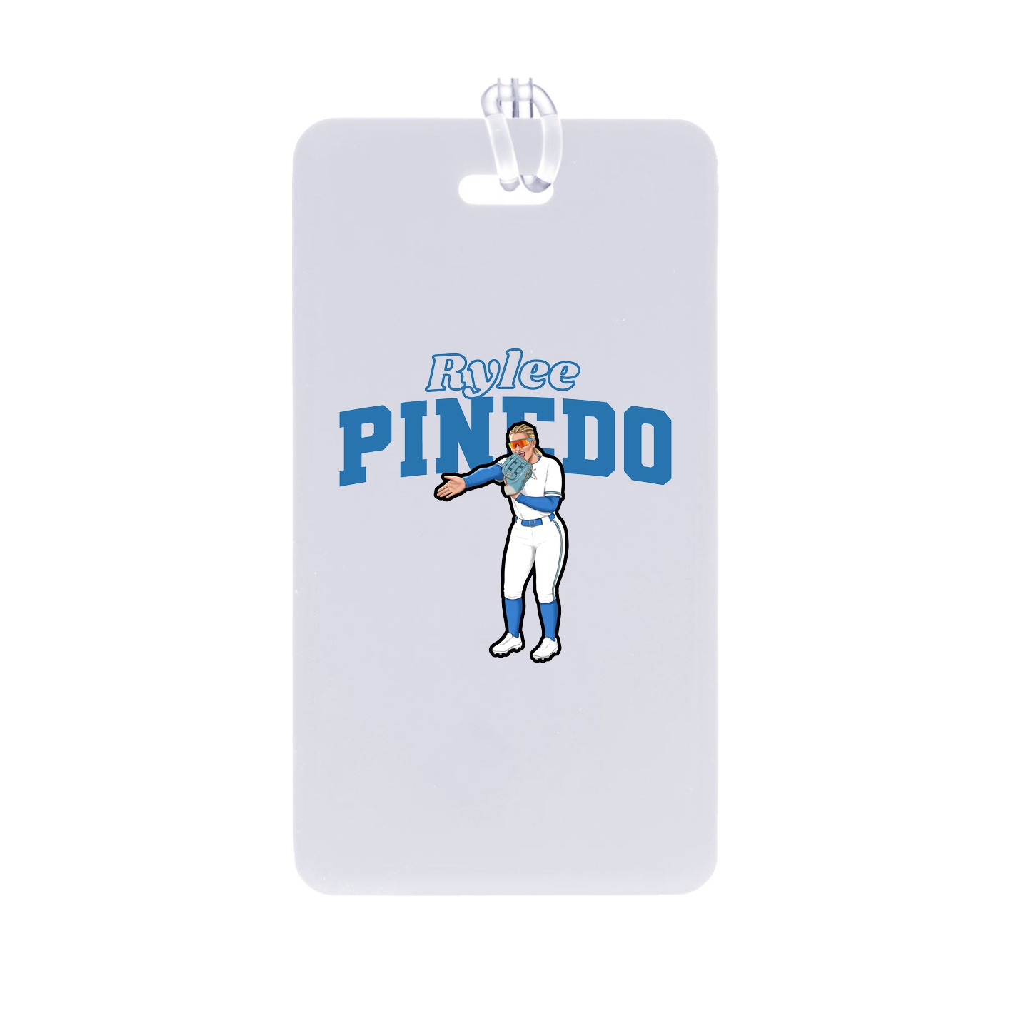 Bag Tag — Name Arch in Classic