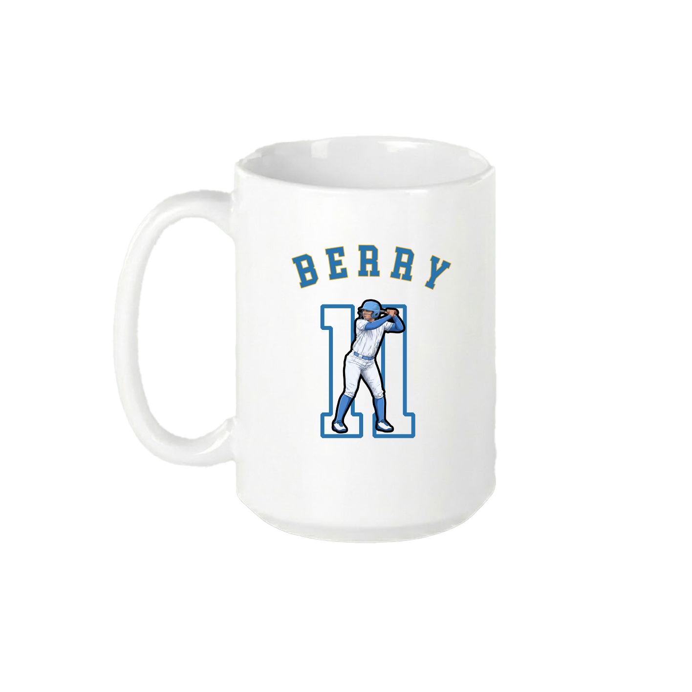 15oz Coffee Mug — Shirsey Arch in White