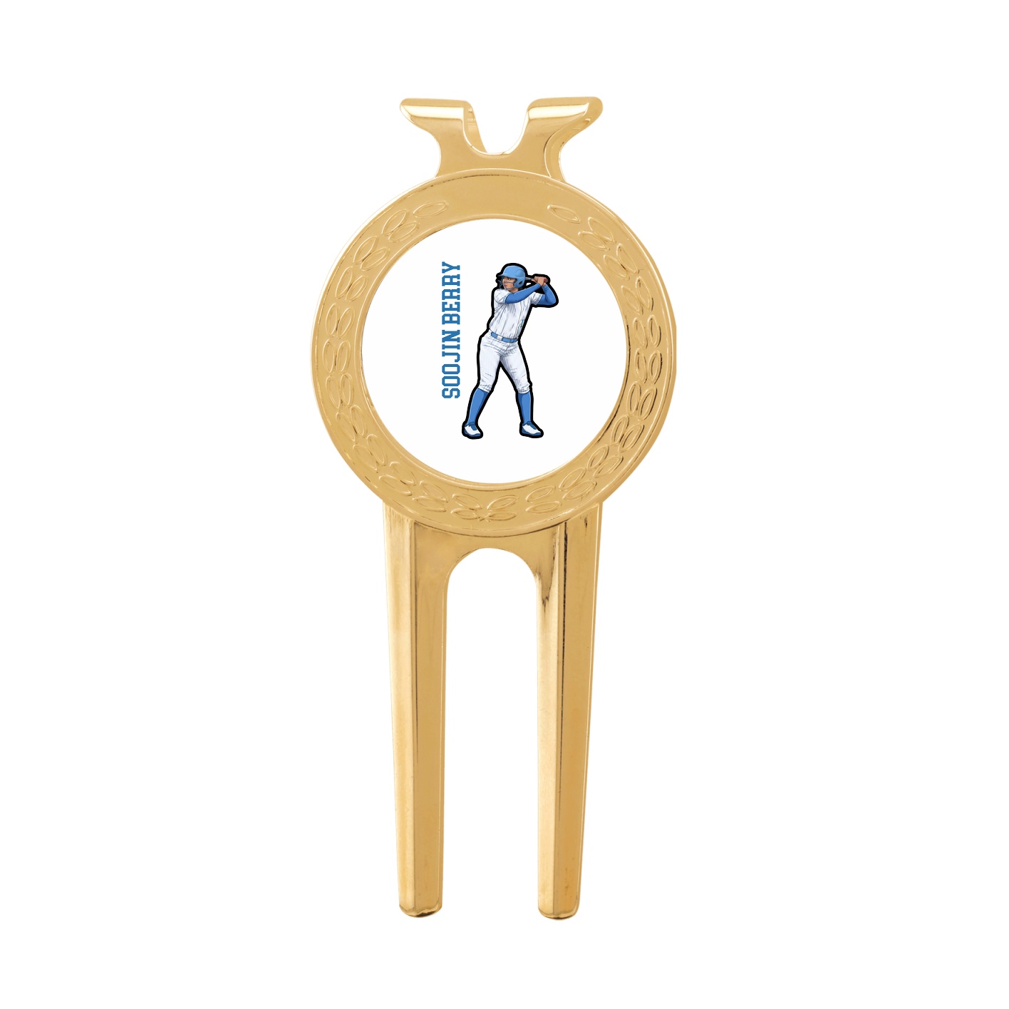 Divot Tool with Ball Marker — Name Vertical in Classic