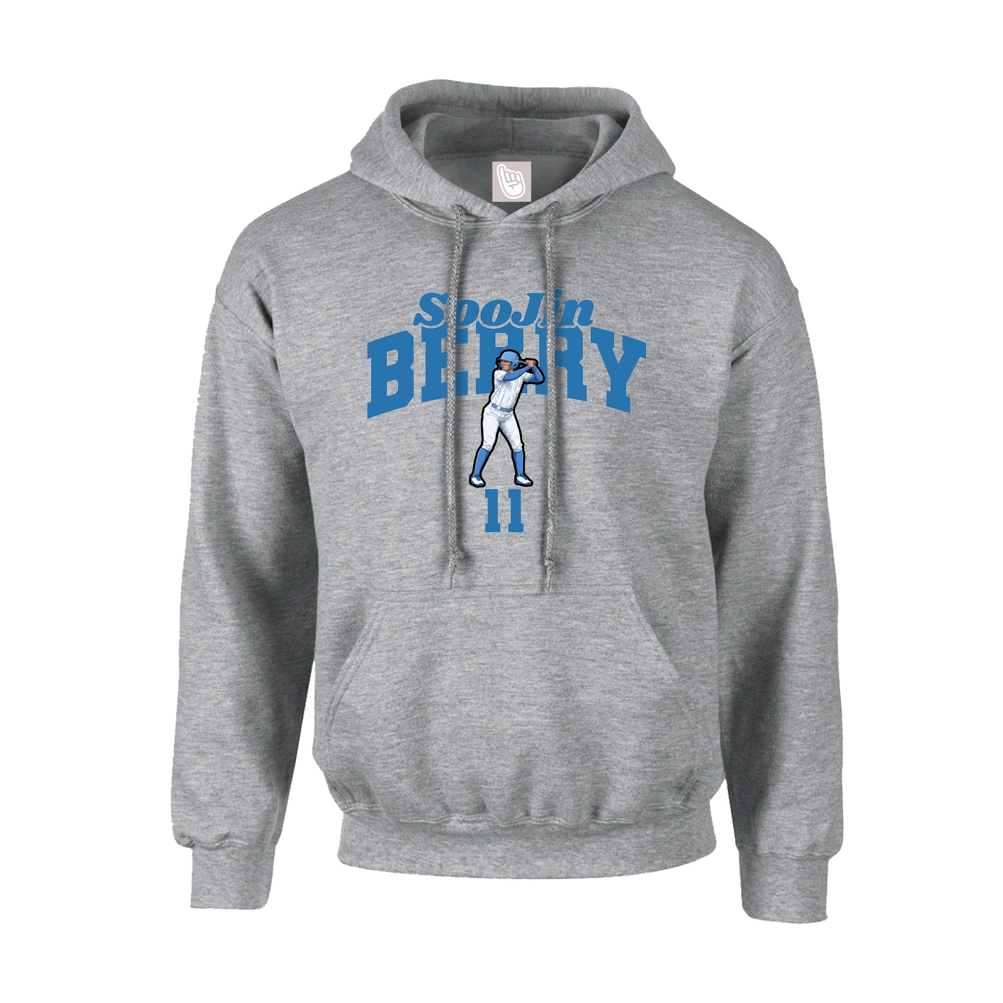 Hoodie — Signature Arch in Grey