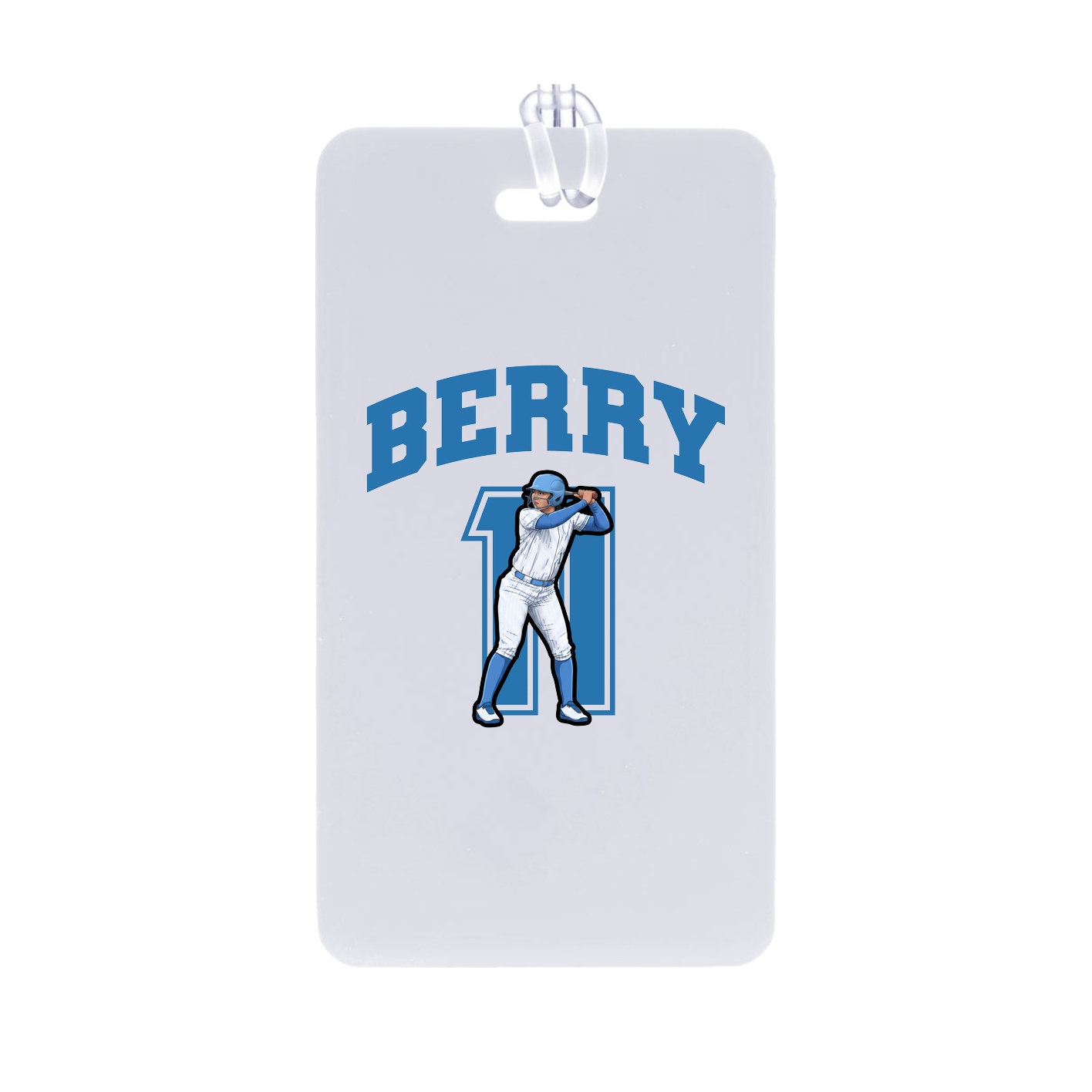 Bag Tag — Number in Classic