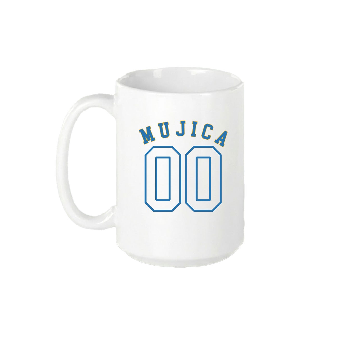 15oz Coffee Mug — Shirsey Arch in White