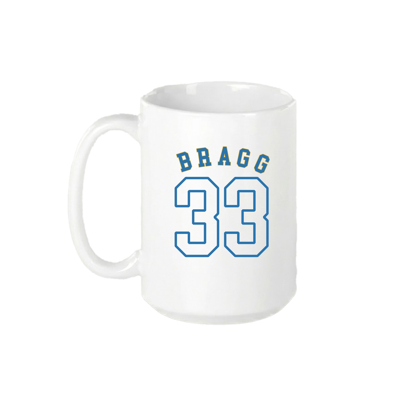 15oz Coffee Mug — Shirsey Arch in White