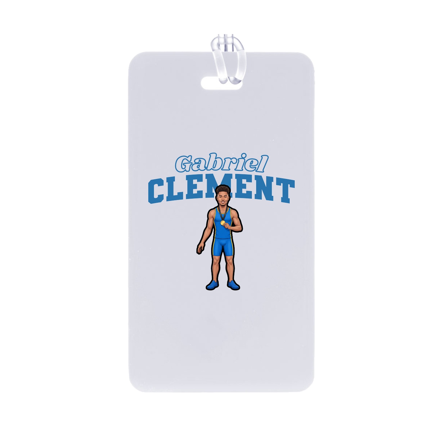 Bag Tag — Name Arch in Classic