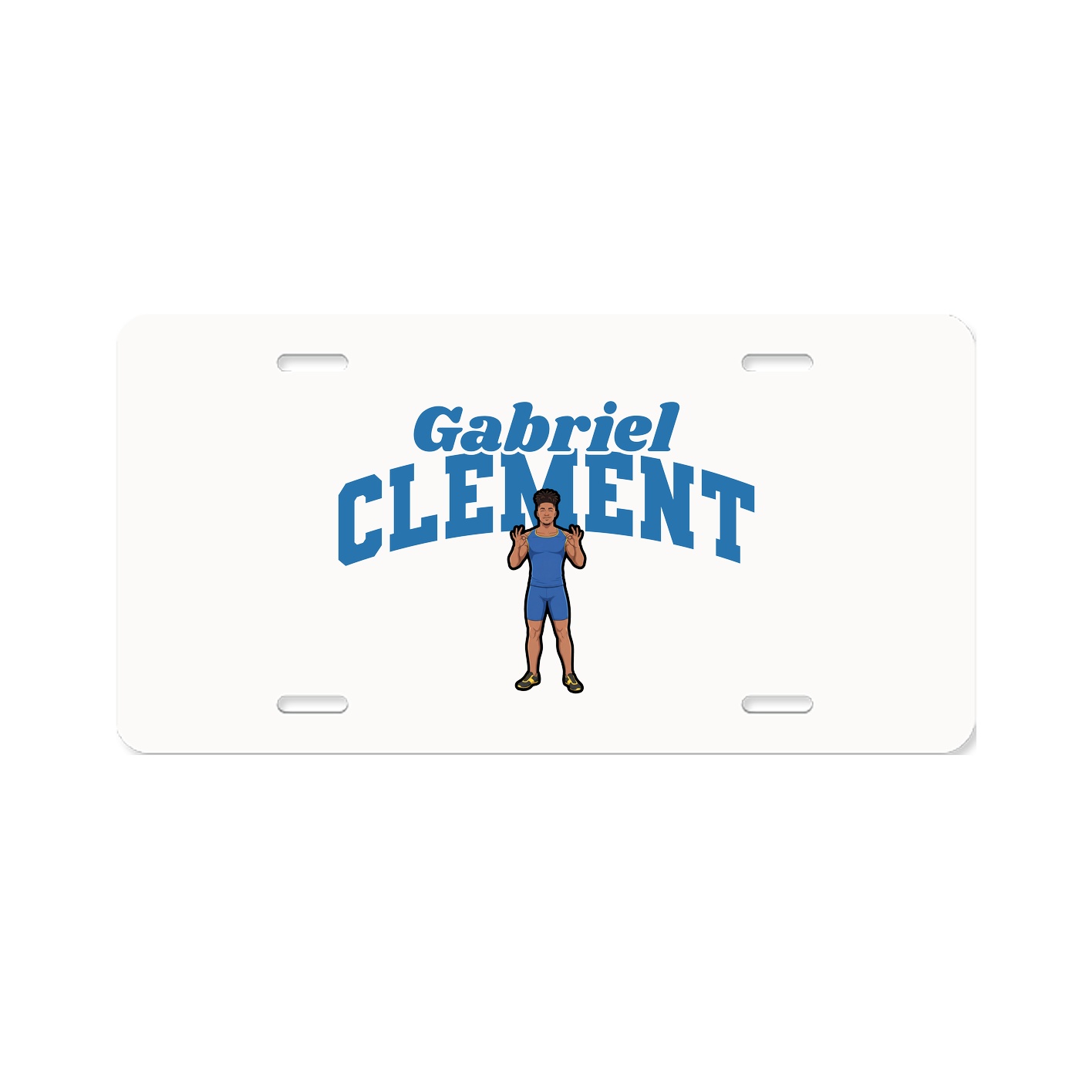 License Plate — Signature Arch in Classic