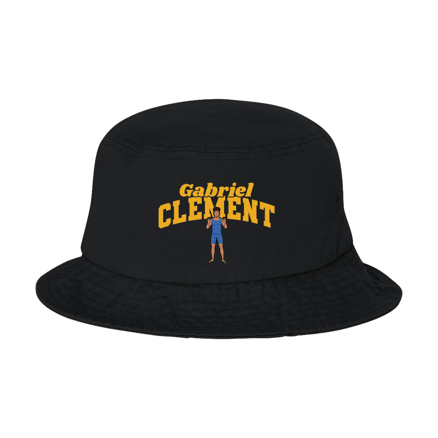 Bucket Cap — Signature Arch in Black