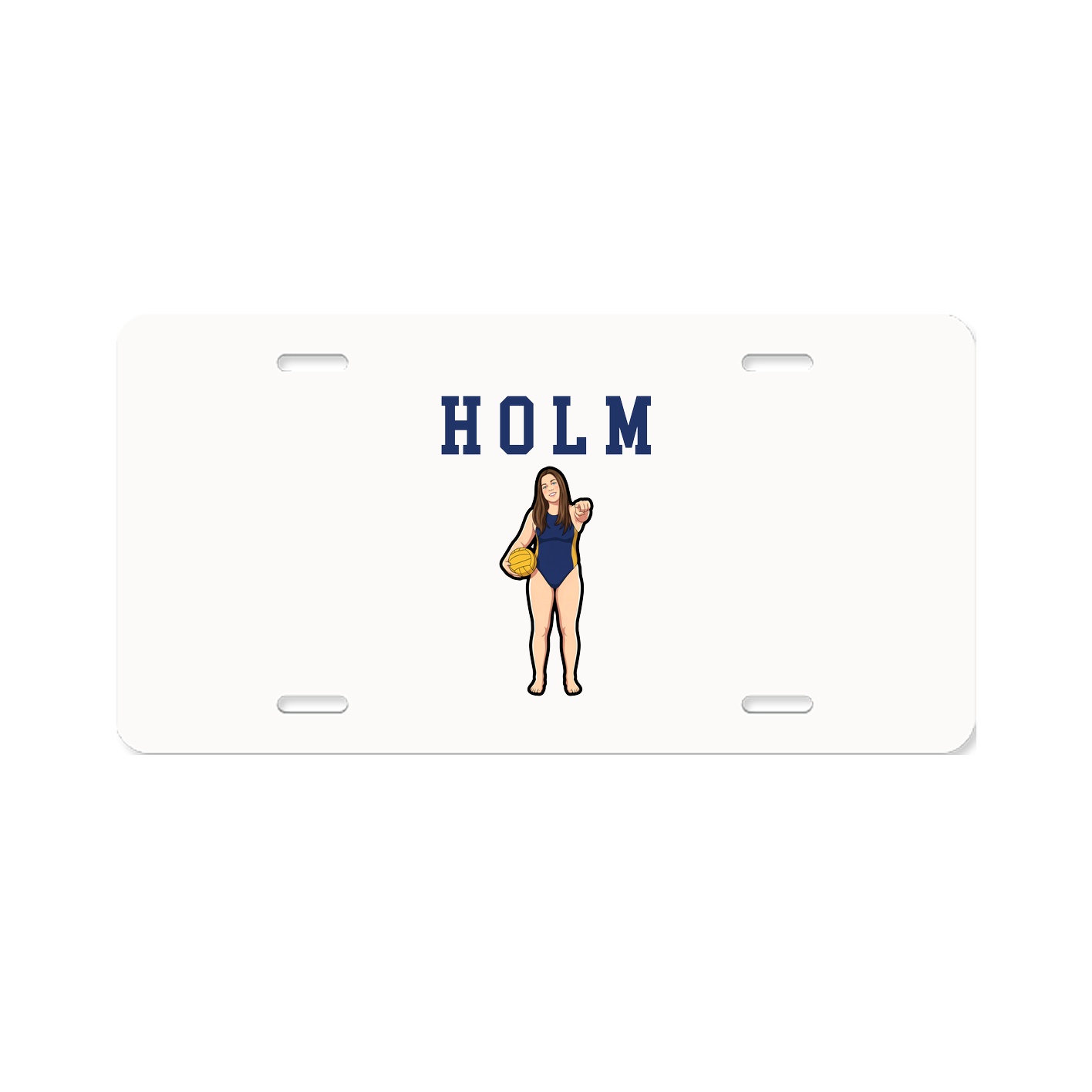 License Plate — Shirsey in Classic