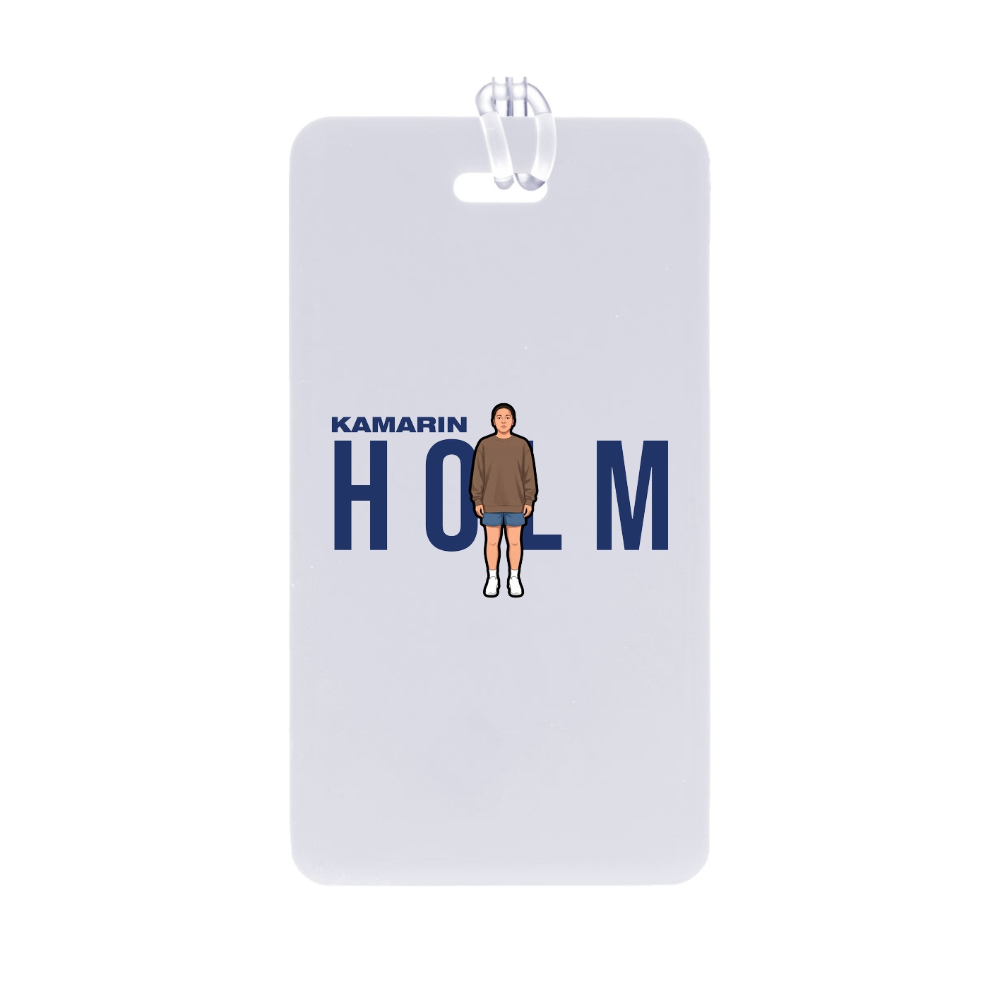 Bag Tag — Player Name in Classic