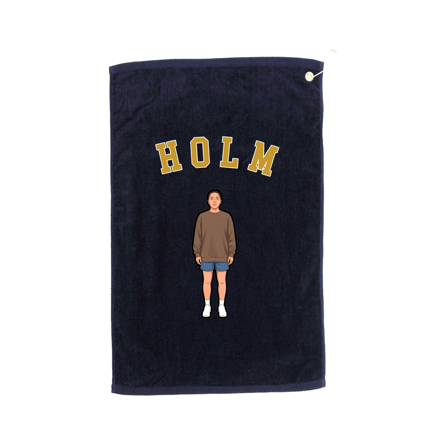 Golf Towel — Shirsey Arch in Navy