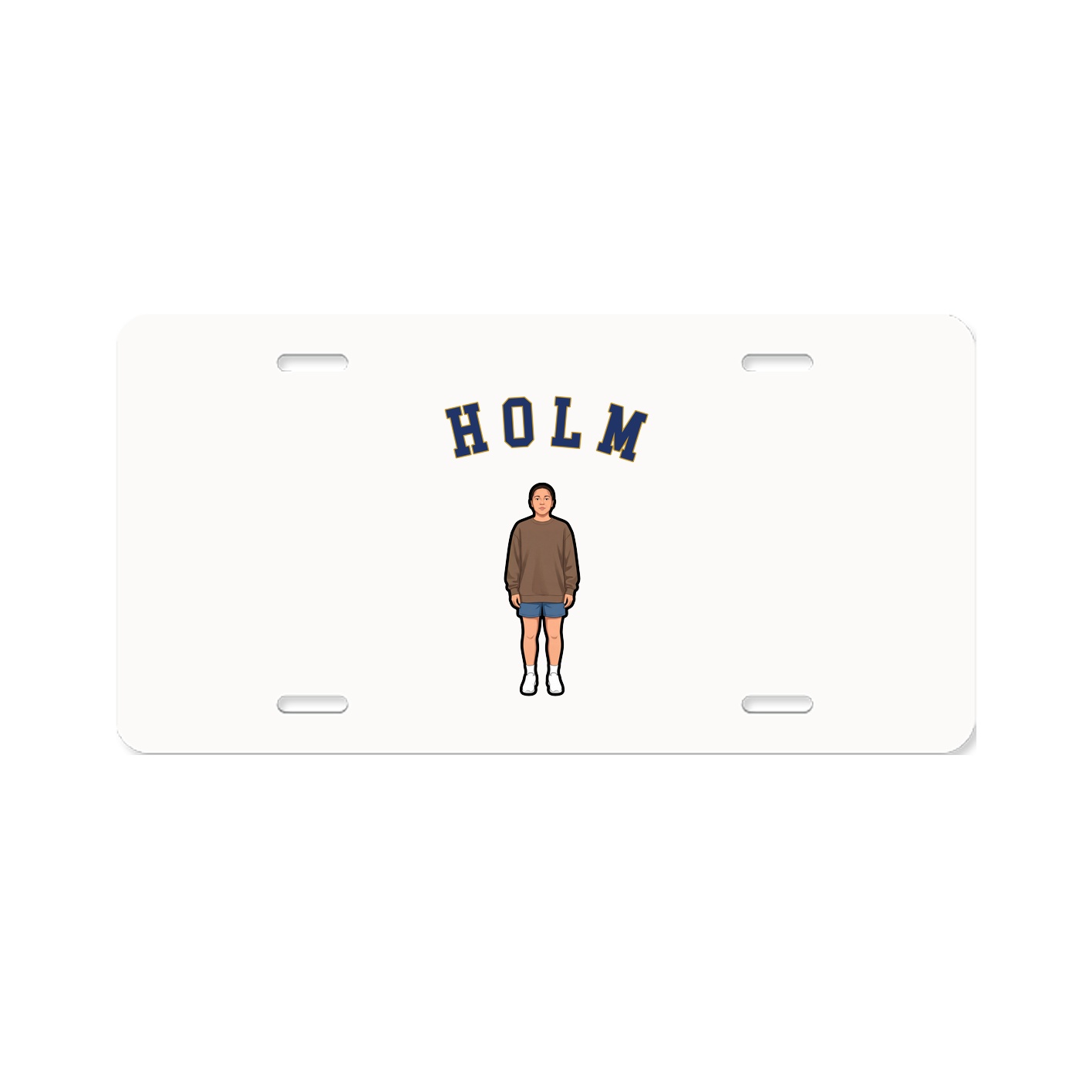 License Plate — Shirsey Arch in Classic