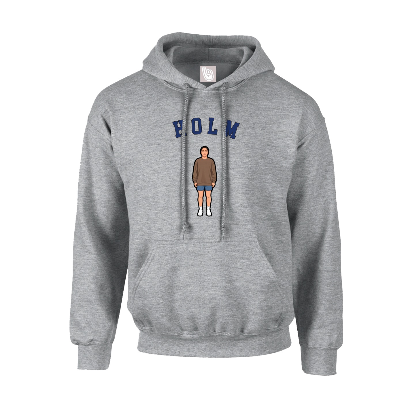 Youth Hoodie — Shirsey Arch in Grey