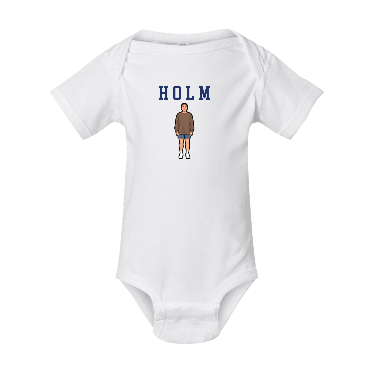 Baby Onesie — Shirsey in White