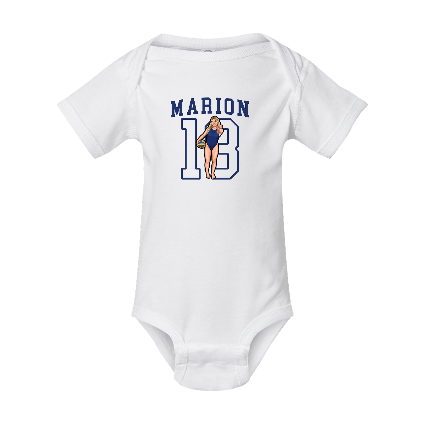 Baby Onesie — Shirsey in White