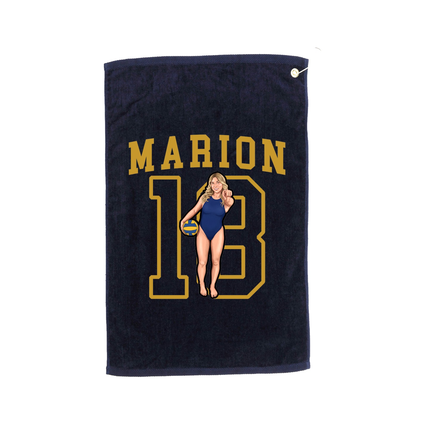 Golf Towel — Shirsey in Navy