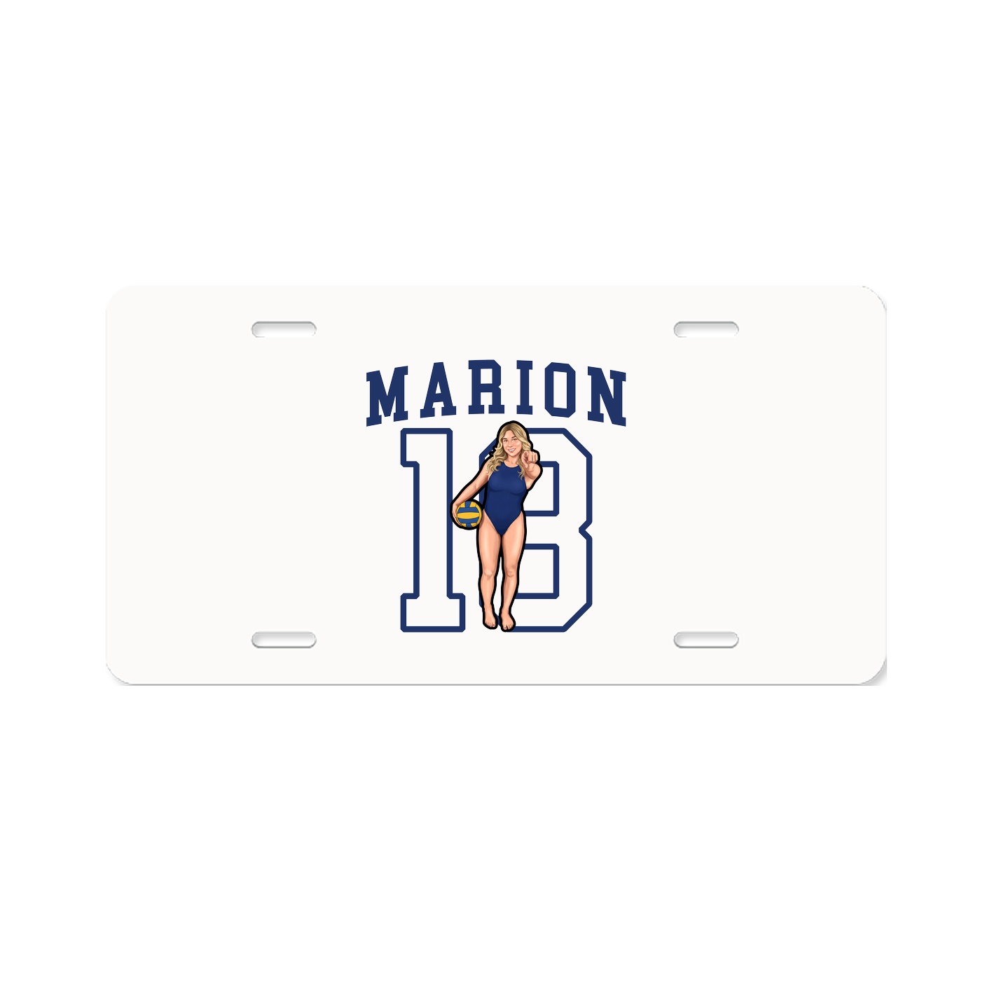 License Plate — Shirsey in Classic