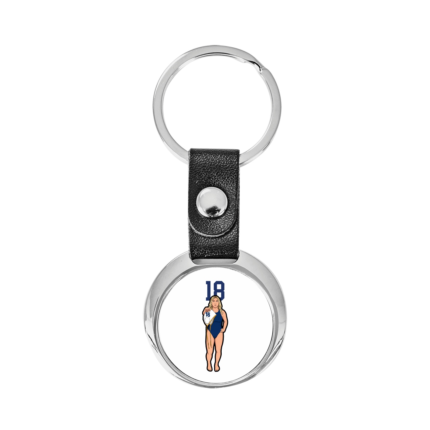 Key Chain — Number Top in Classic